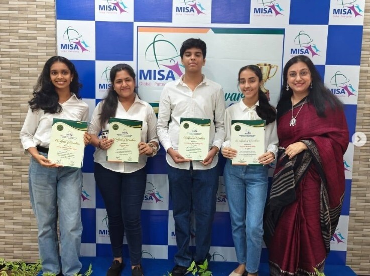 Felicitation Of Toppers At MISA