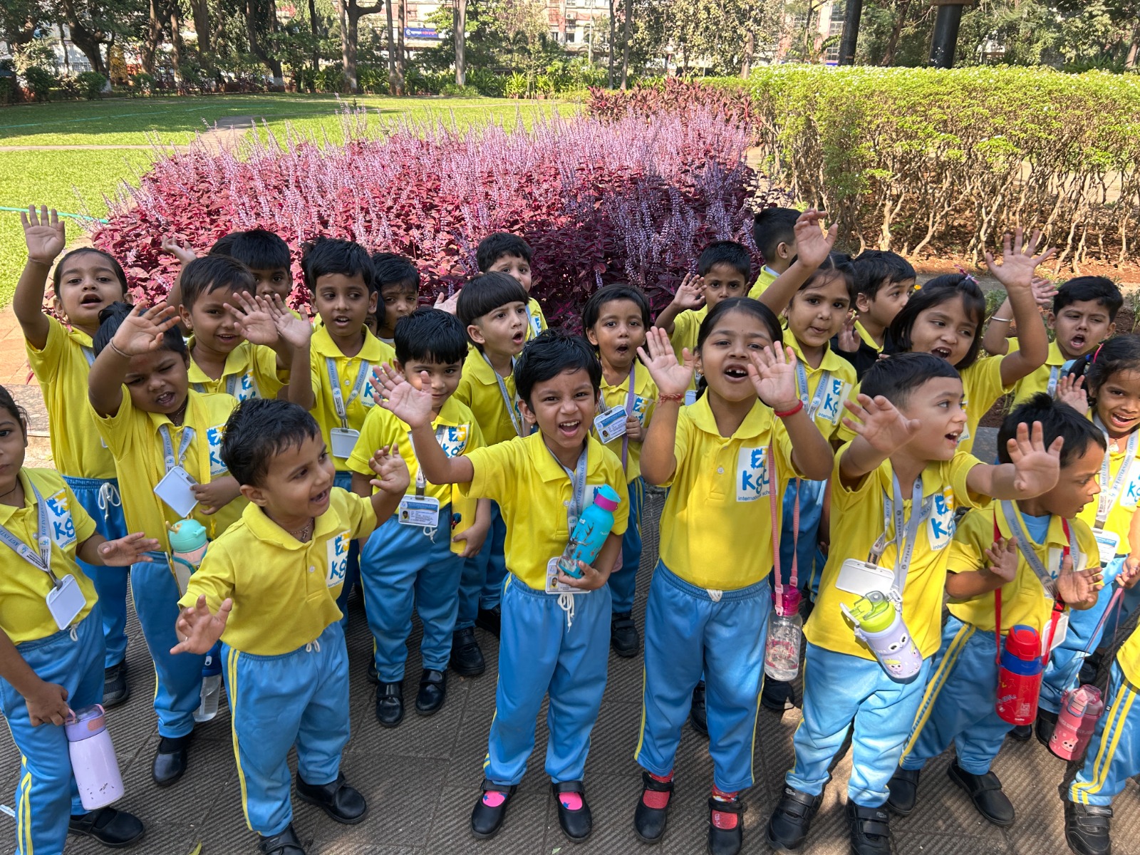 Students of KGT International School